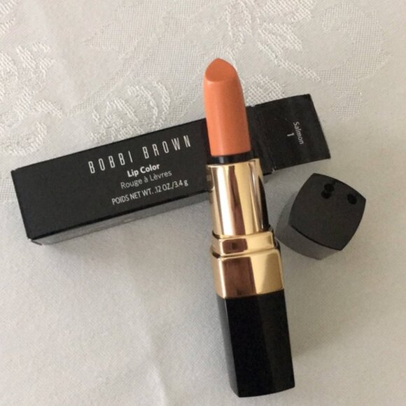 New Bobbi Brown Lip Color Lipstick SALMON - Picture 2 of 2